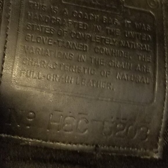 Coach Vintage Zip Portfolio Brief bag (briefcase) - Picture 4 of 12